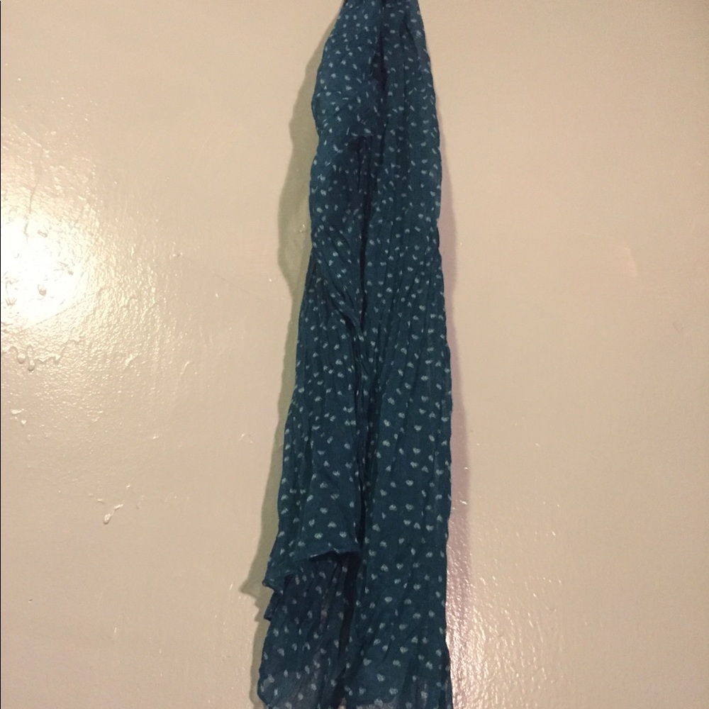 Polka dotted scarf